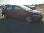 2008 Honda Civic Lx Burgundy vin: 2HGFA16598H518987