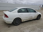 2008 Honda Civic Lx Белый vin: 2HGFA165X8H022726