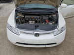 2008 Honda Civic Lx Белый vin: 2HGFA165X8H022726