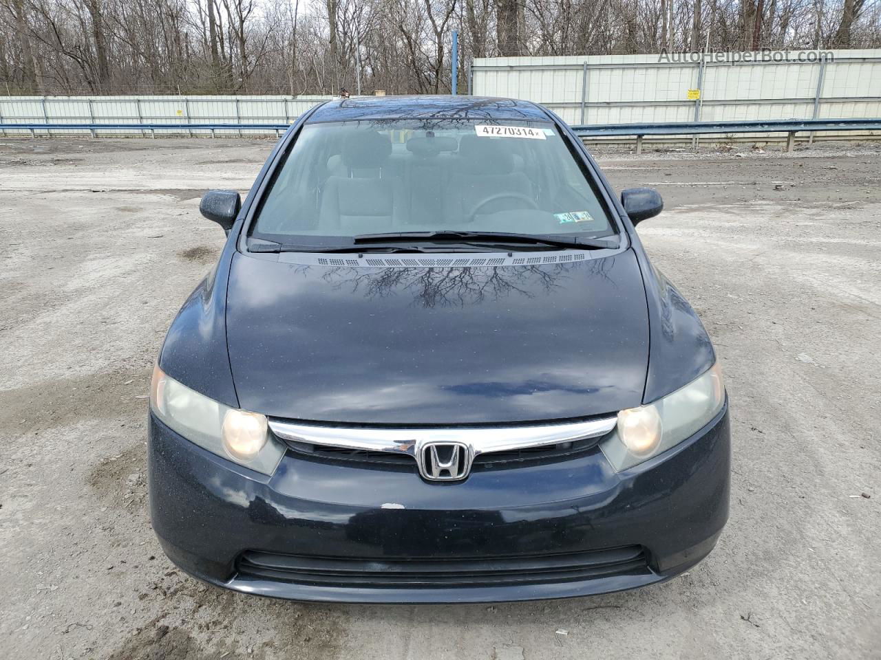 2008 Honda Civic Ex Черный vin: 2HGFA16808H312645