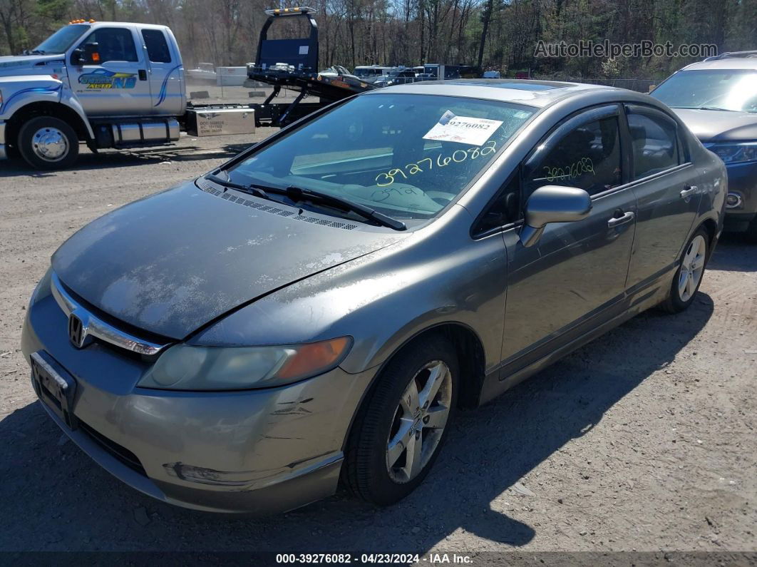 2006 Honda Civic Ex Gray vin: 2HGFA16816H510079