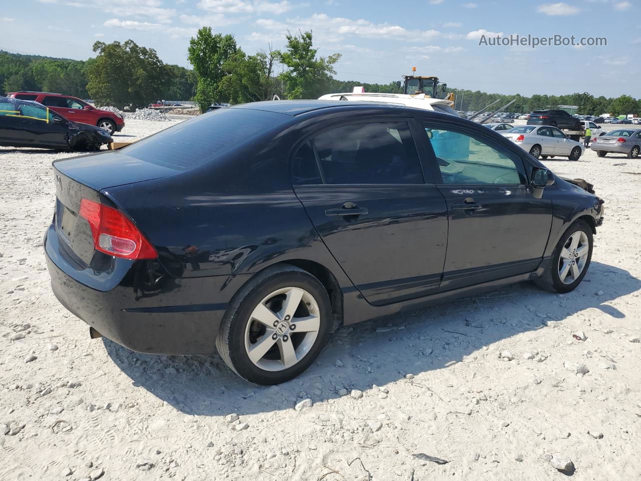 2008 Honda Civic Ex Black vin: 2HGFA16818H527385