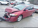 2008 Honda Civic Ex Maroon vin: 2HGFA16828H506514