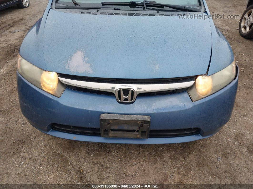 2008 Honda Civic Ex Blue vin: 2HGFA16838H513424