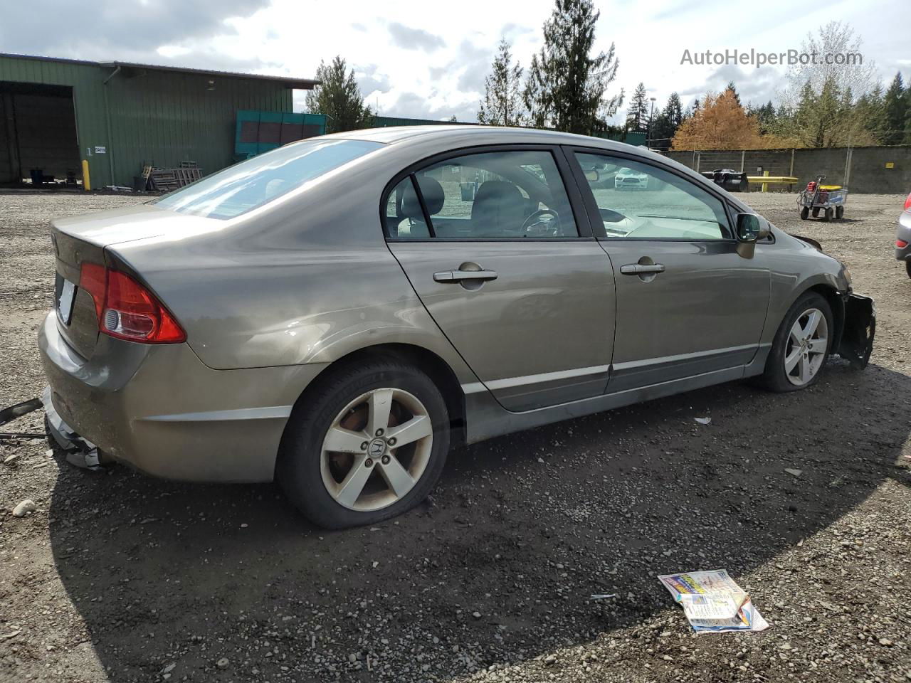 2008 Honda Civic Ex Gray vin: 2HGFA16848H300689