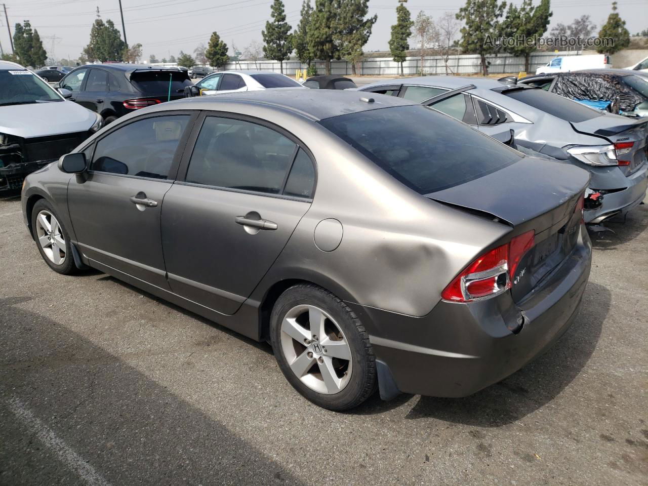 2008 Honda Civic Ex Gray vin: 2HGFA16848H310025