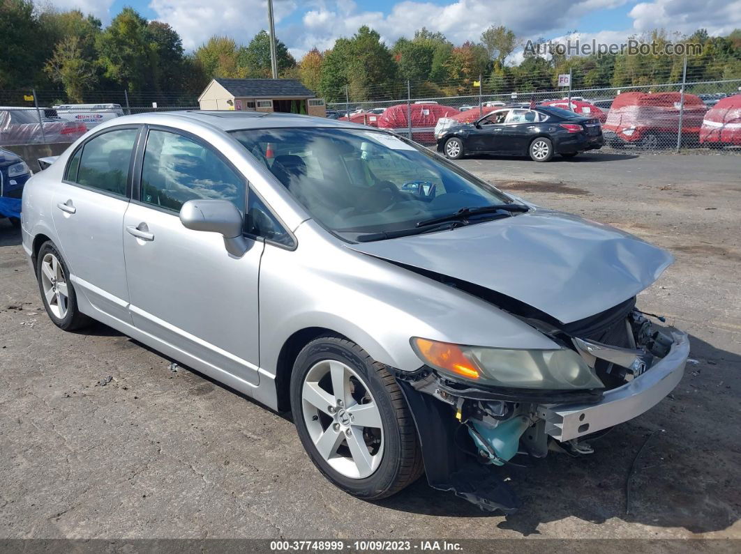 2008 Honda Civic Ex Silver vin: 2HGFA16858H309904