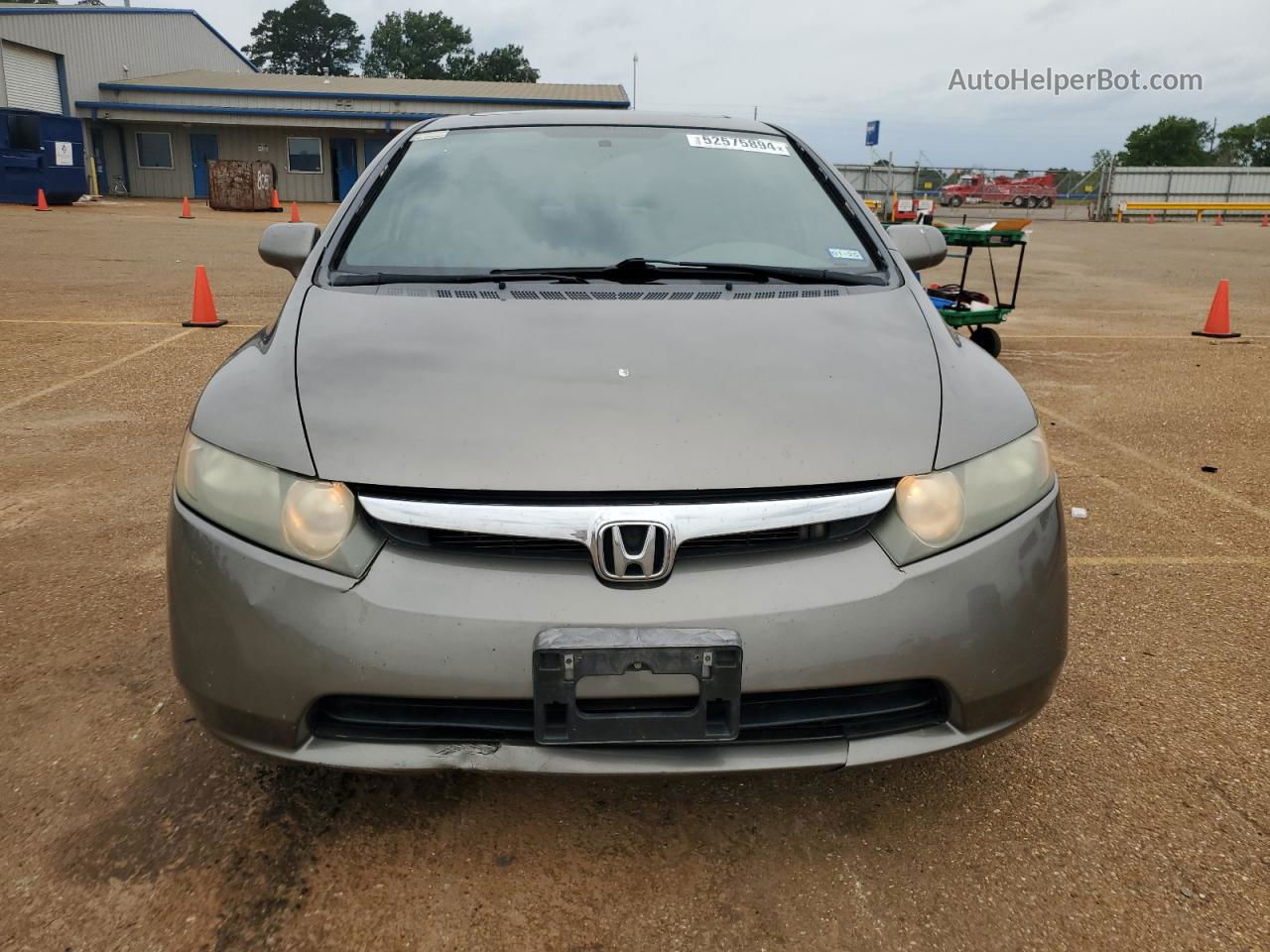 2008 Honda Civic Ex Gray vin: 2HGFA16868H328560