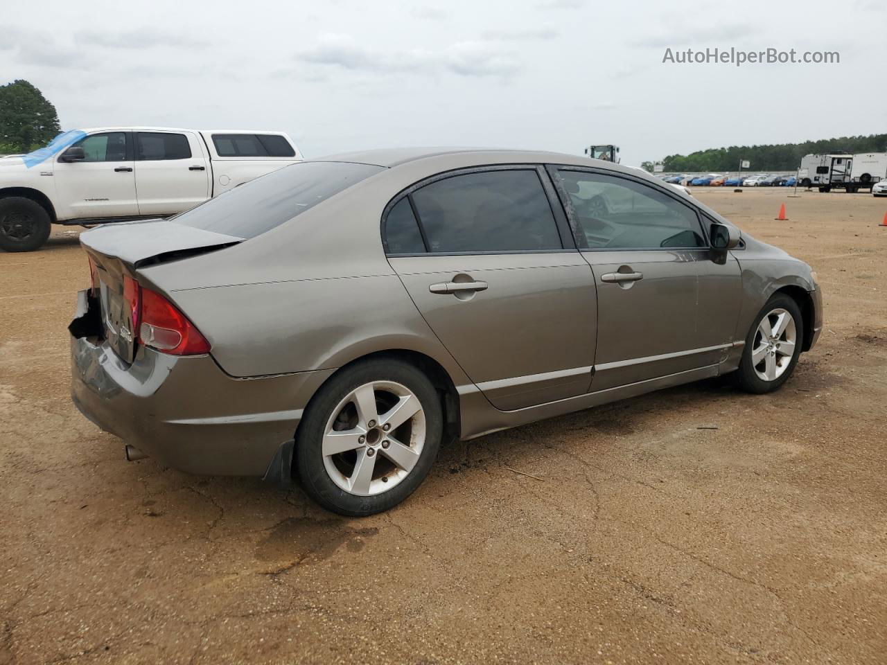 2008 Honda Civic Ex Gray vin: 2HGFA16868H328560