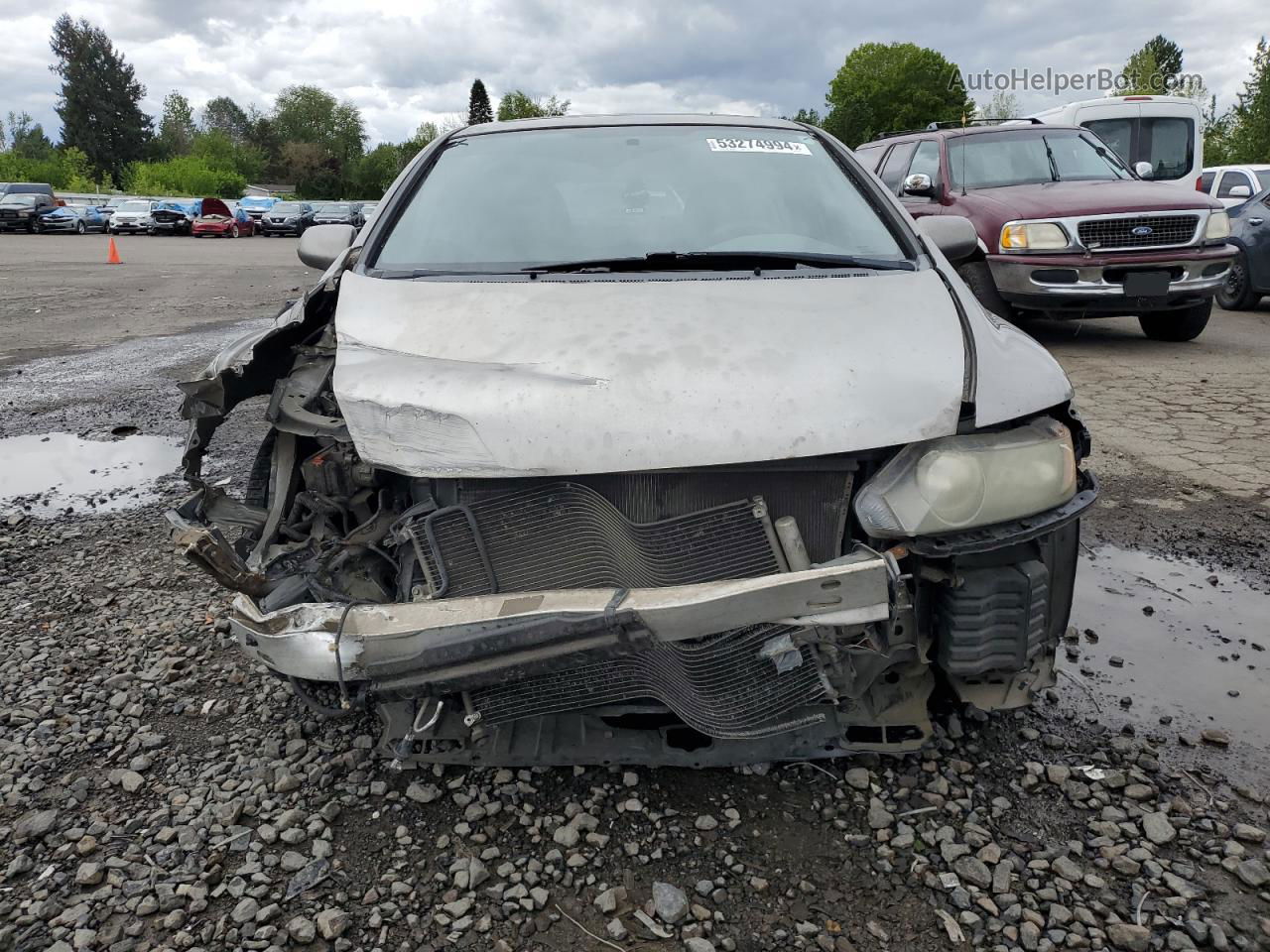 2006 Honda Civic Ex Beige vin: 2HGFA16886H520737