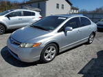 2008 Honda Civic Ex Silver vin: 2HGFA16888H355047