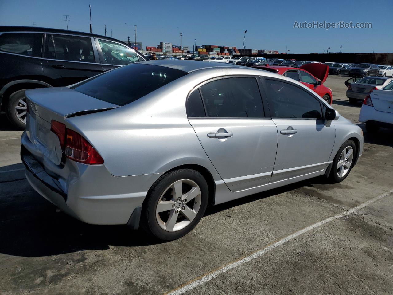 2008 Honda Civic Ex Silver vin: 2HGFA16898H311252