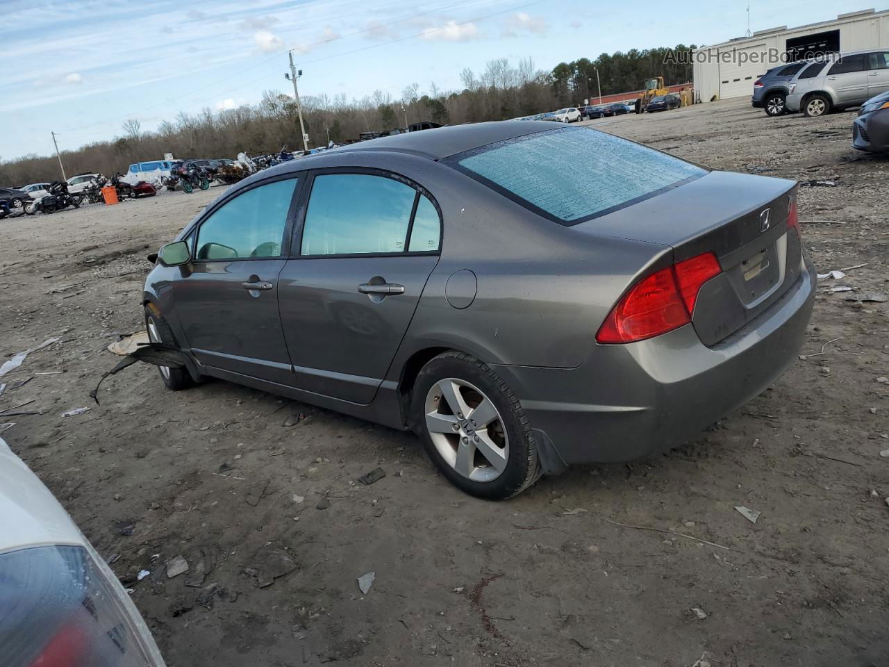 2008 Honda Civic Ex Gray vin: 2HGFA16898H312840