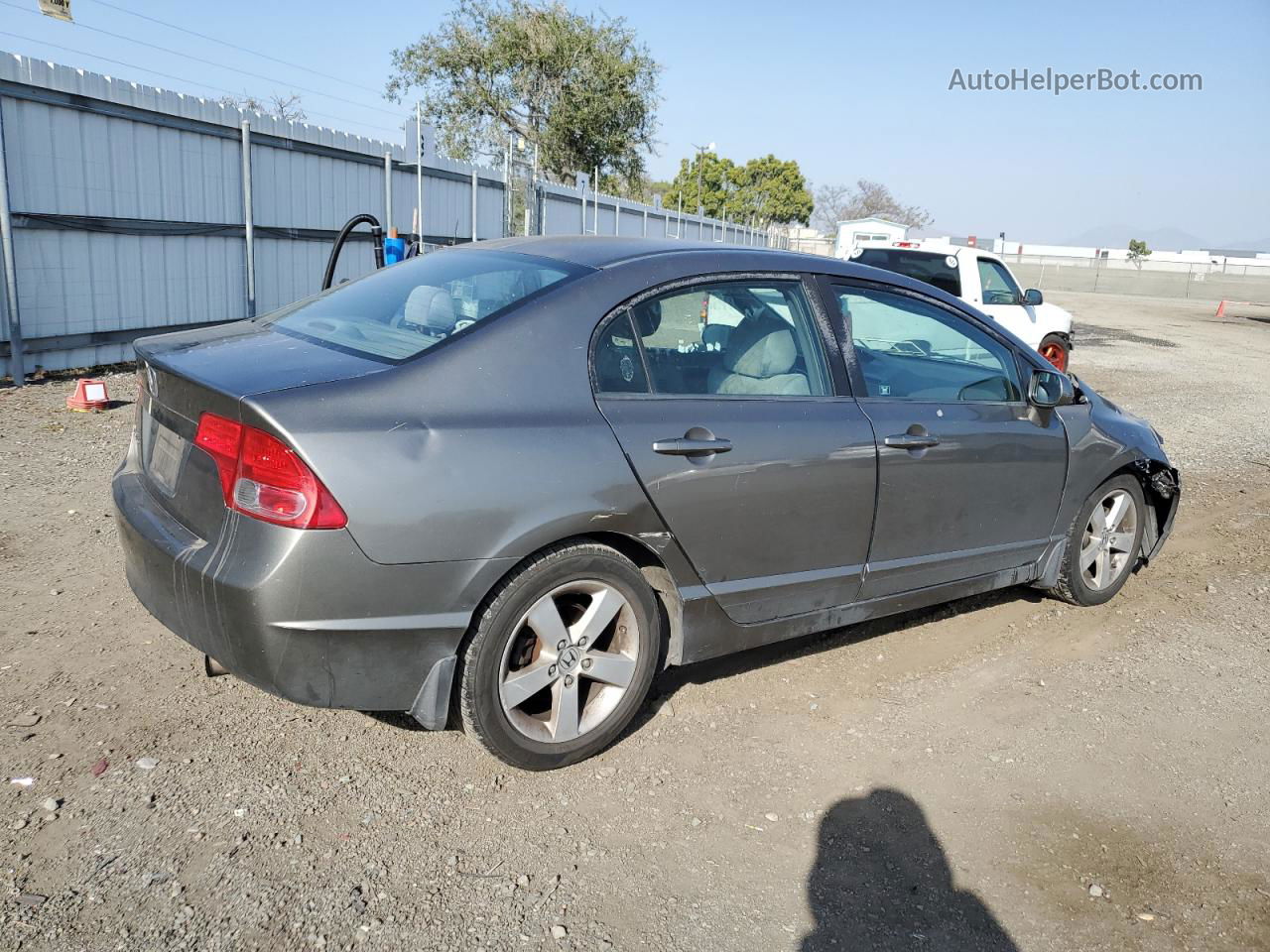 2008 Honda Civic Ex Желто-коричневый vin: 2HGFA16898H350990