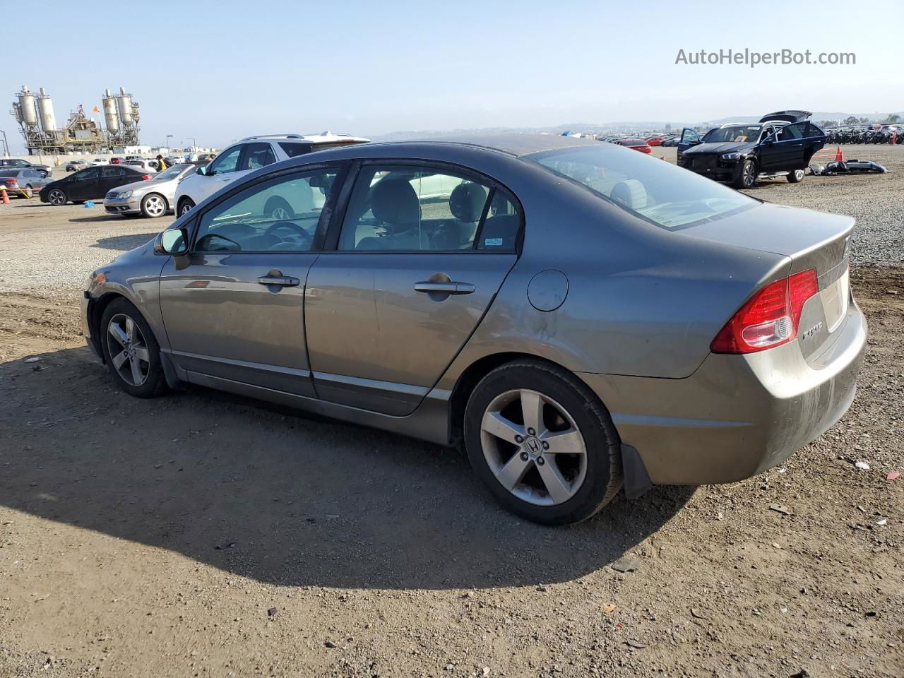 2008 Honda Civic Ex Желто-коричневый vin: 2HGFA16898H350990