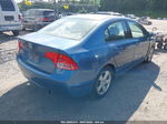 2008 Honda Civic Ex Синий vin: 2HGFA16898H536710