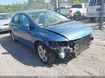 2008 Honda Civic Ex Синий vin: 2HGFA16898H536710