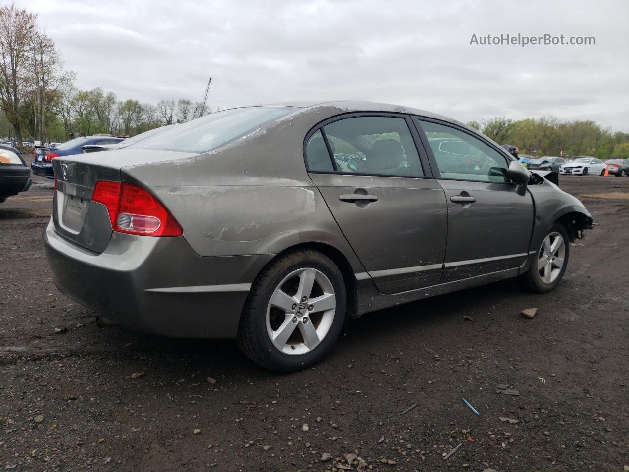 2006 Honda Civic Ex Серый vin: 2HGFA168X6H515779