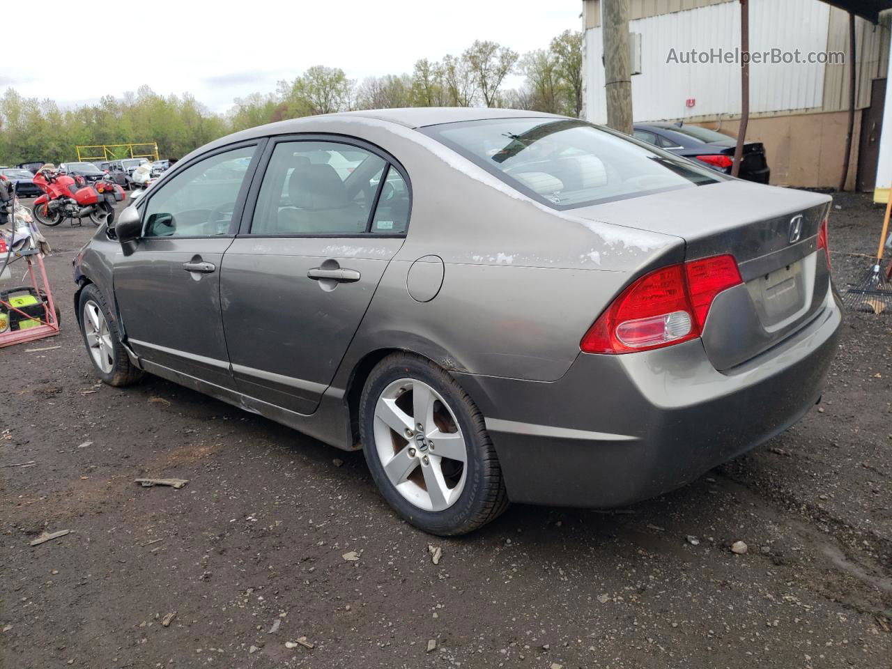 2006 Honda Civic Ex Серый vin: 2HGFA168X6H515779