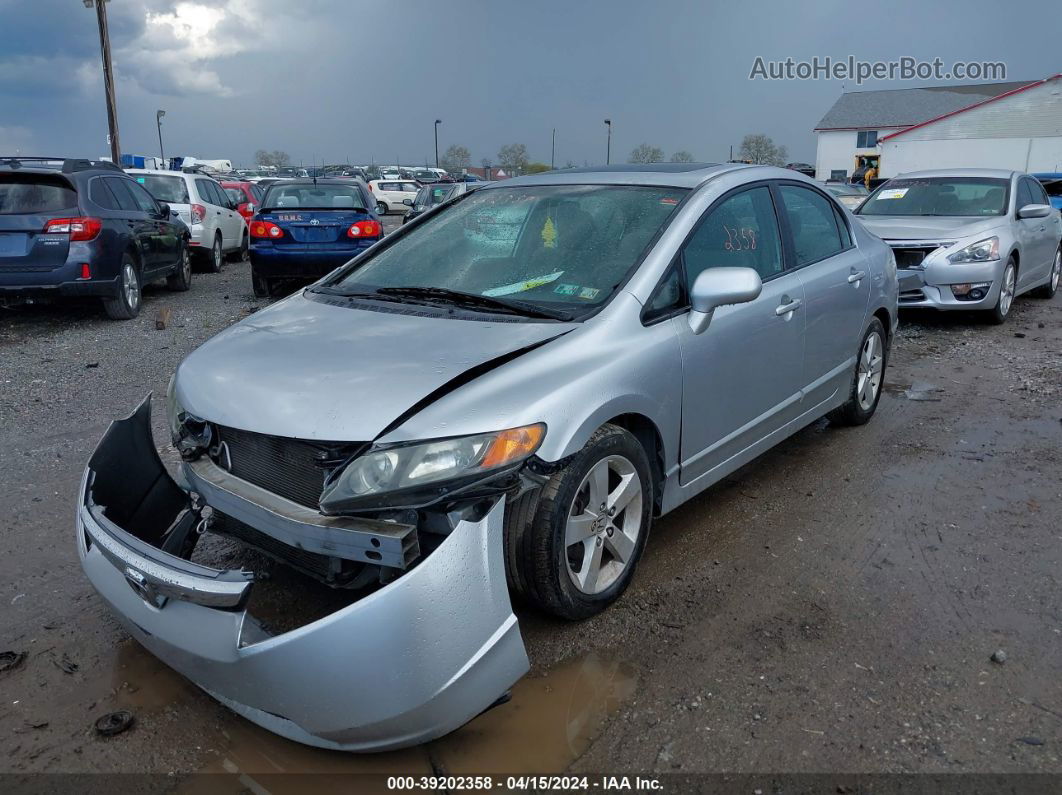 2008 Honda Civic Ex Silver vin: 2HGFA168X8H312216