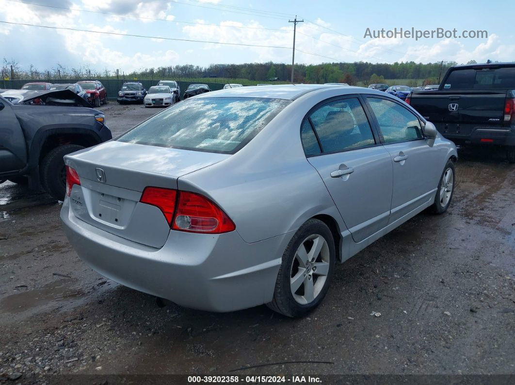 2008 Honda Civic Ex Silver vin: 2HGFA168X8H312216