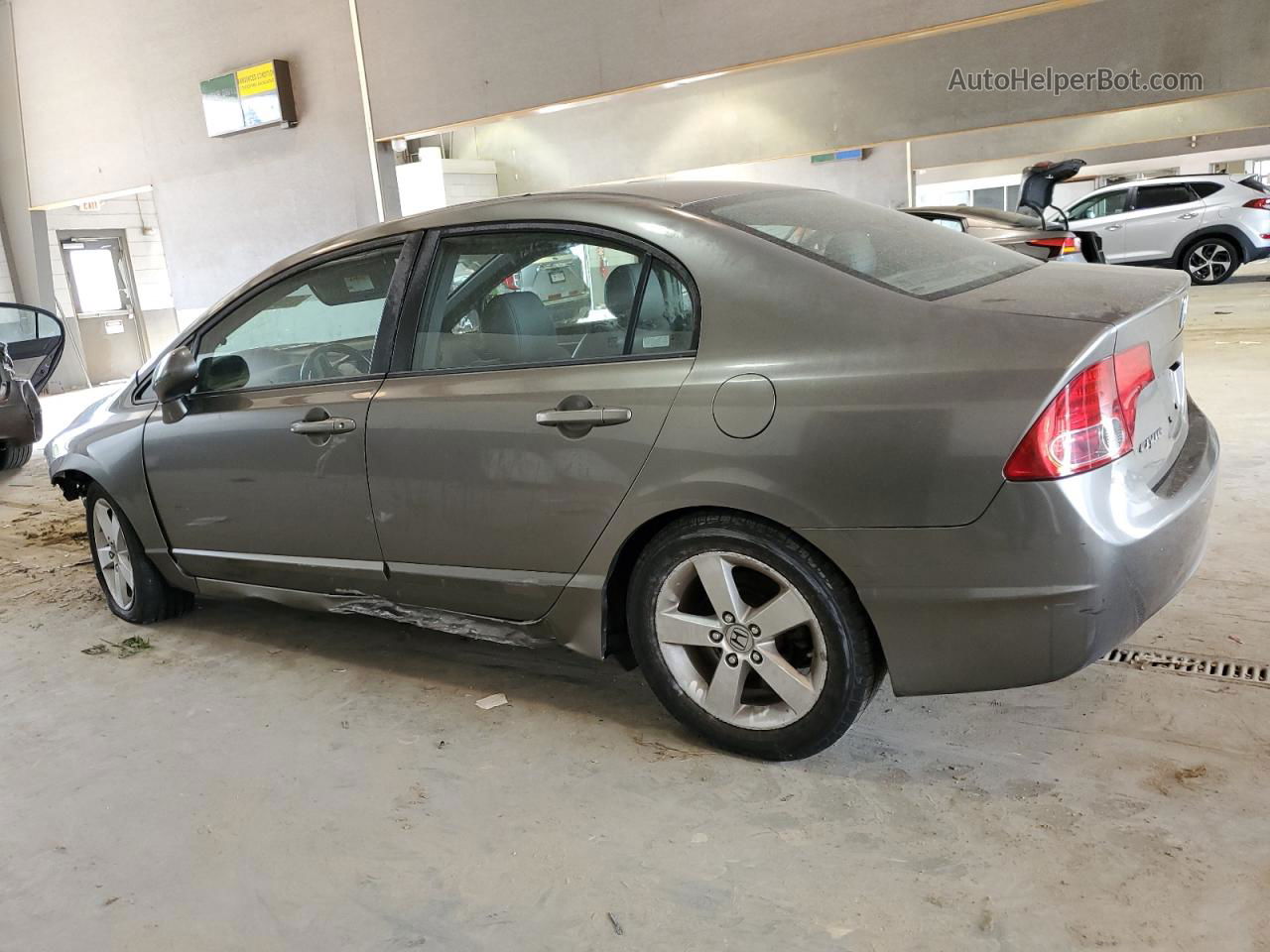 2008 Honda Civic Exl Gray vin: 2HGFA16918H344352