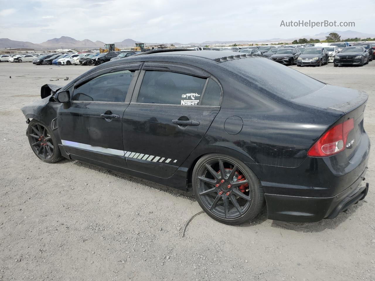 2008 Honda Civic Exl Черный vin: 2HGFA16938H517725