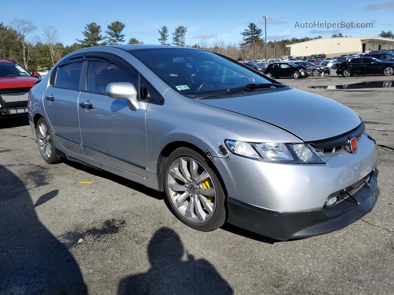 2008 Honda Civic Exl Silver vin: 2HGFA16958H512428