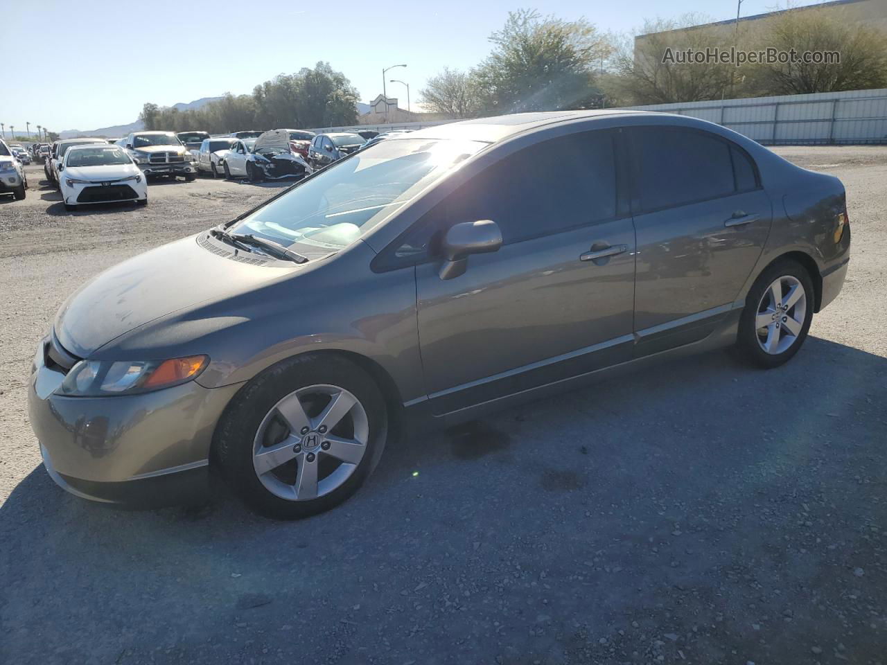 2008 Honda Civic Exl Silver vin: 2HGFA16988H327824