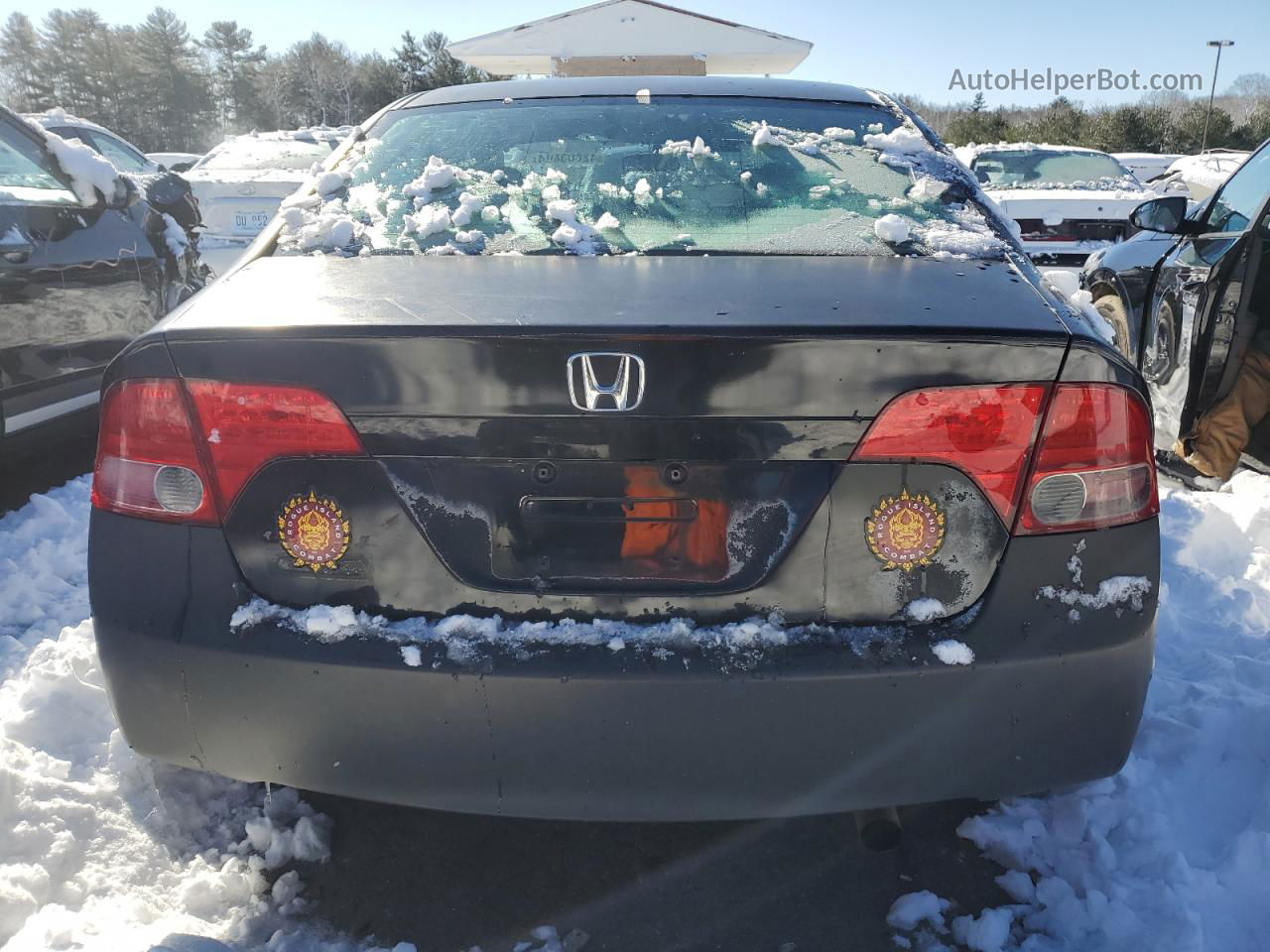 2008 Honda Civic Exl Black vin: 2HGFA16998H519401