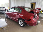 2008 Honda Civic Exl Burgundy vin: 2HGFA16998H532858