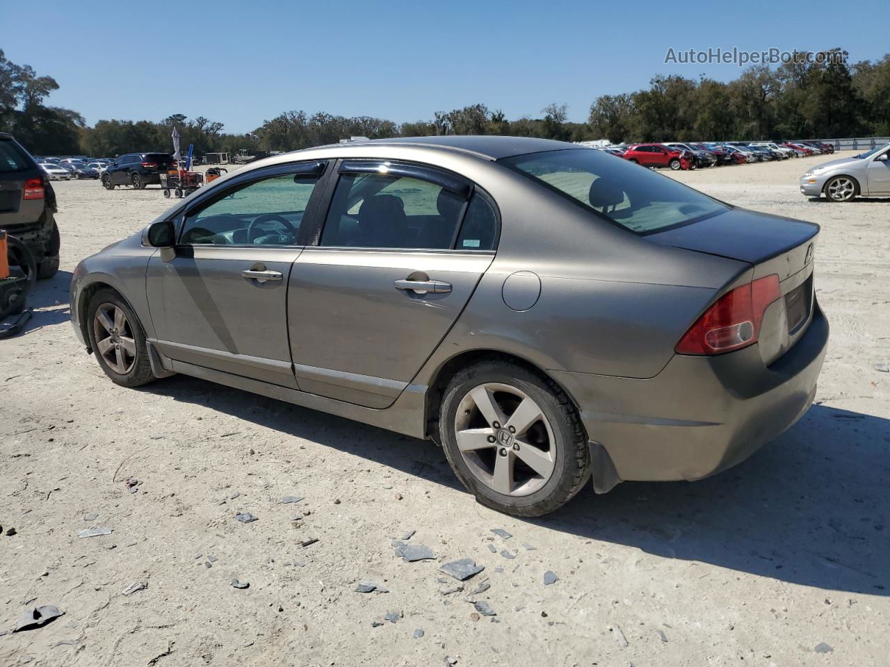 2008 Honda Civic Exl Gray vin: 2HGFA169X8H321281