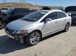 2008 Honda Civic Si Silver vin: 2HGFA55508H709920