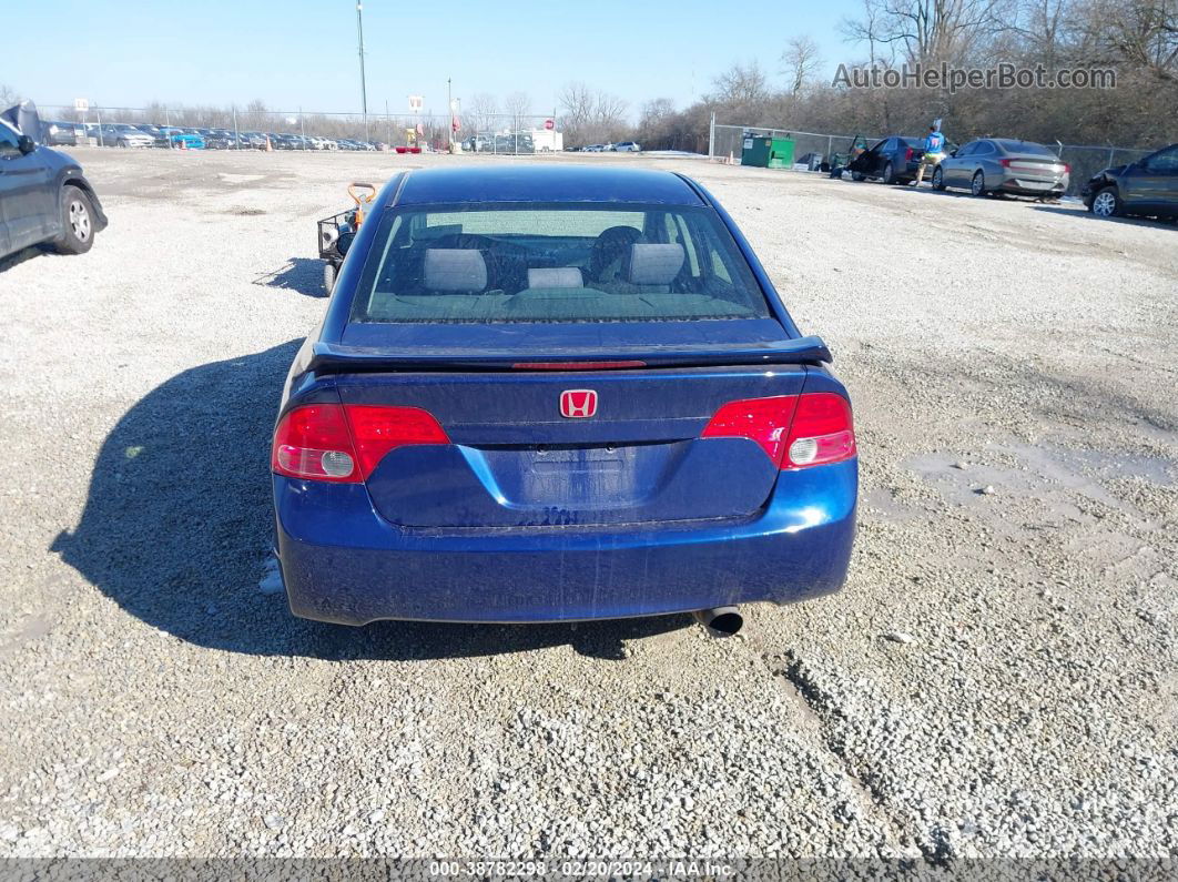 2008 Honda Civic Si/si Mugen Синий vin: 2HGFA55518H707741