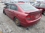 2008 Honda Civic Si Red vin: 2HGFA55568H200270