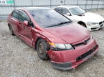 2008 Honda Civic Si Red vin: 2HGFA55568H200270