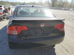 2008 Honda Civic Si Black vin: 2HGFA55578H704259