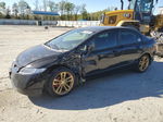 2008 Honda Civic Si Black vin: 2HGFA55578H704259