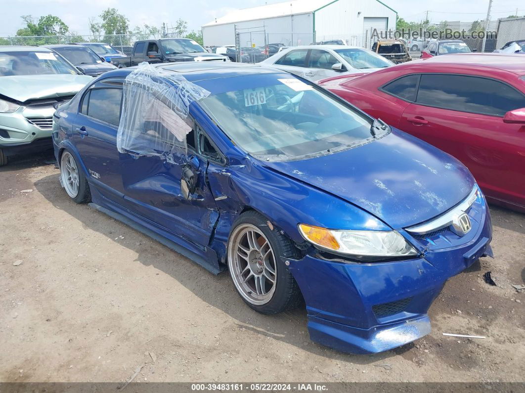 2008 Honda Civic Si/si Mugen Blue vin: 2HGFA55588H702049