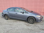 2014 Honda Civic Lx Gray vin: 2HGFB2E42EH008598