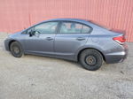 2014 Honda Civic Lx Gray vin: 2HGFB2E42EH008598