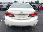 2013 Honda Civic Lx White vin: 2HGFB2E44DH010223