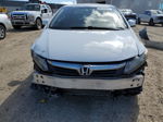 2012 Honda Civic Lx White vin: 2HGFB2E45CH054505