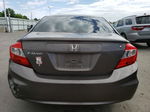 2012 Honda Civic Lx Brown vin: 2HGFB2E52CH576033