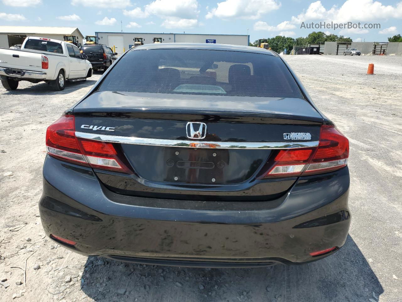 2014 Honda Civic Lx Black vin: 2HGFB2E53EH555999