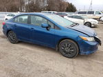 2012 Honda Civic Lx Синий vin: 2HGFB2F40CH024973