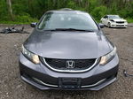 2015 Honda Civic Lx Gray vin: 2HGFB2F41FH043553