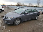 2015 Honda Civic Lx Серый vin: 2HGFB2F4XFH021423