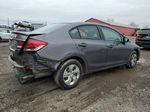 2015 Honda Civic Lx Серый vin: 2HGFB2F4XFH021423