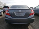 2012 Honda Civic Lx Gray vin: 2HGFB2F50CH115167